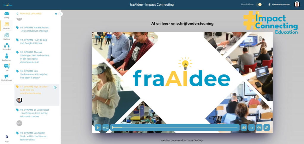 fraaidee artificiele intelligentie binnen onderwijs